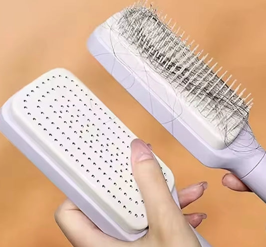 Peine de elevación giratorio de limpieza automática